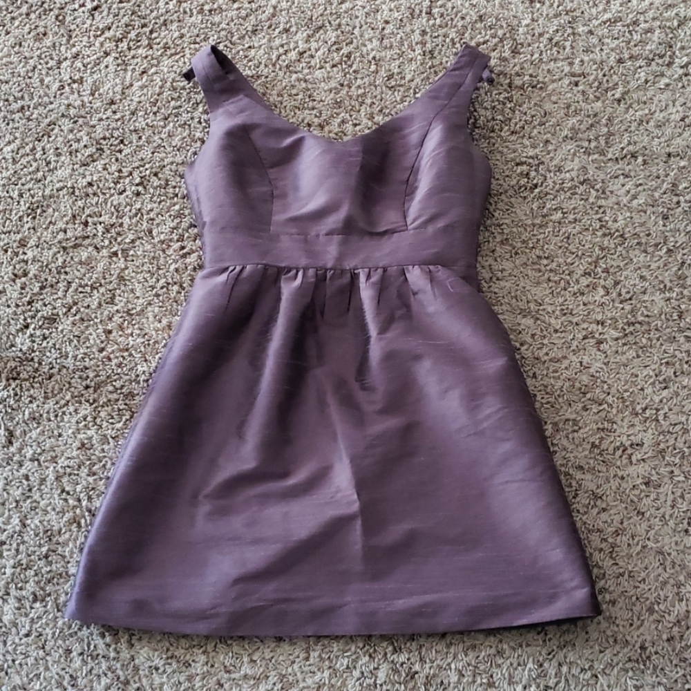 Purple Bridesmaids Dress